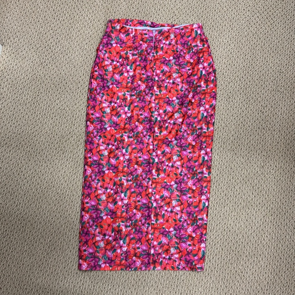 Lovers & Friends Lana Set - Tie Top & Midi Skirt NWT Size XS 🌺 - Picture 7 of 9